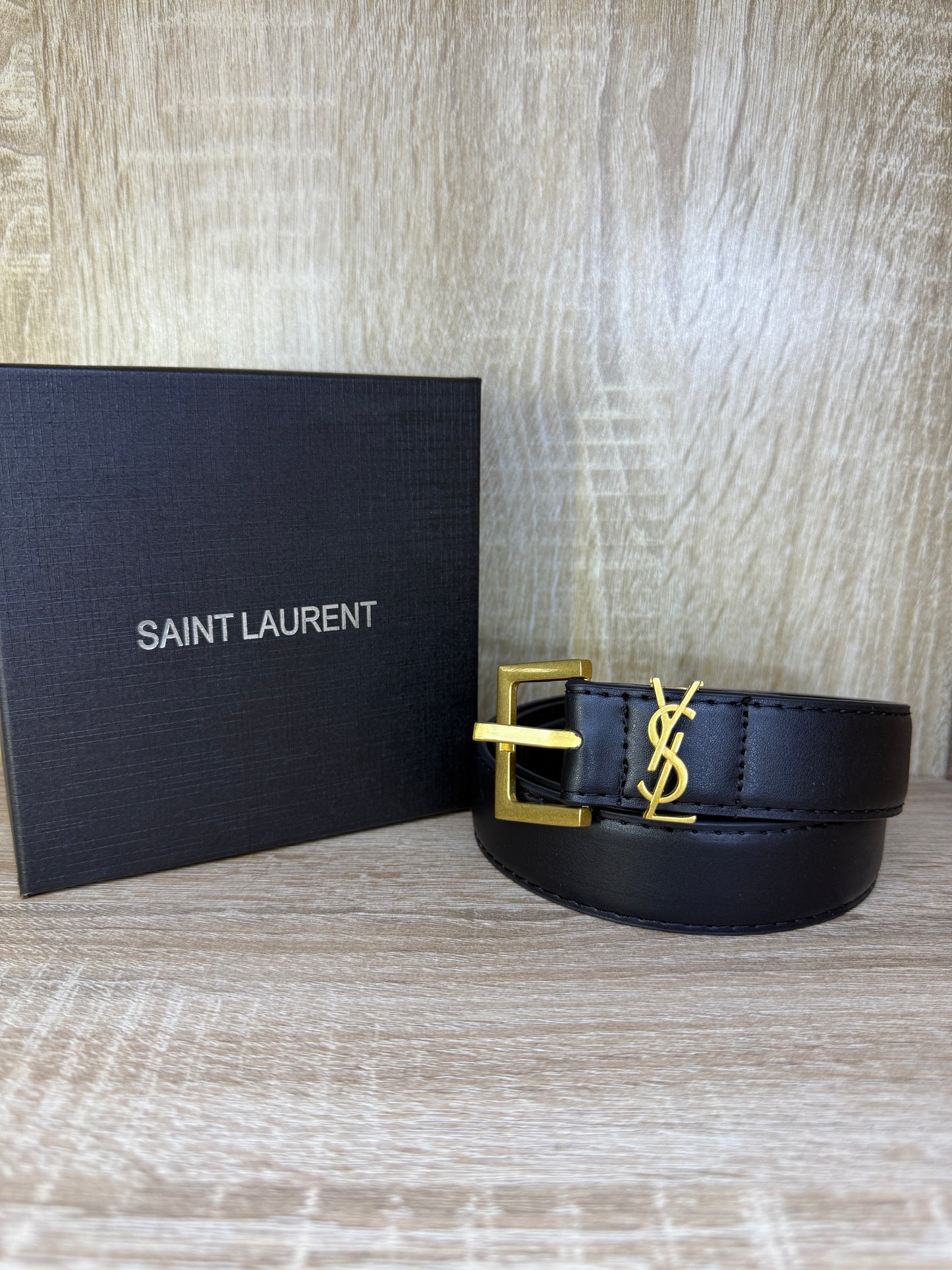 CEINTURE YSL FEMMES NOIR