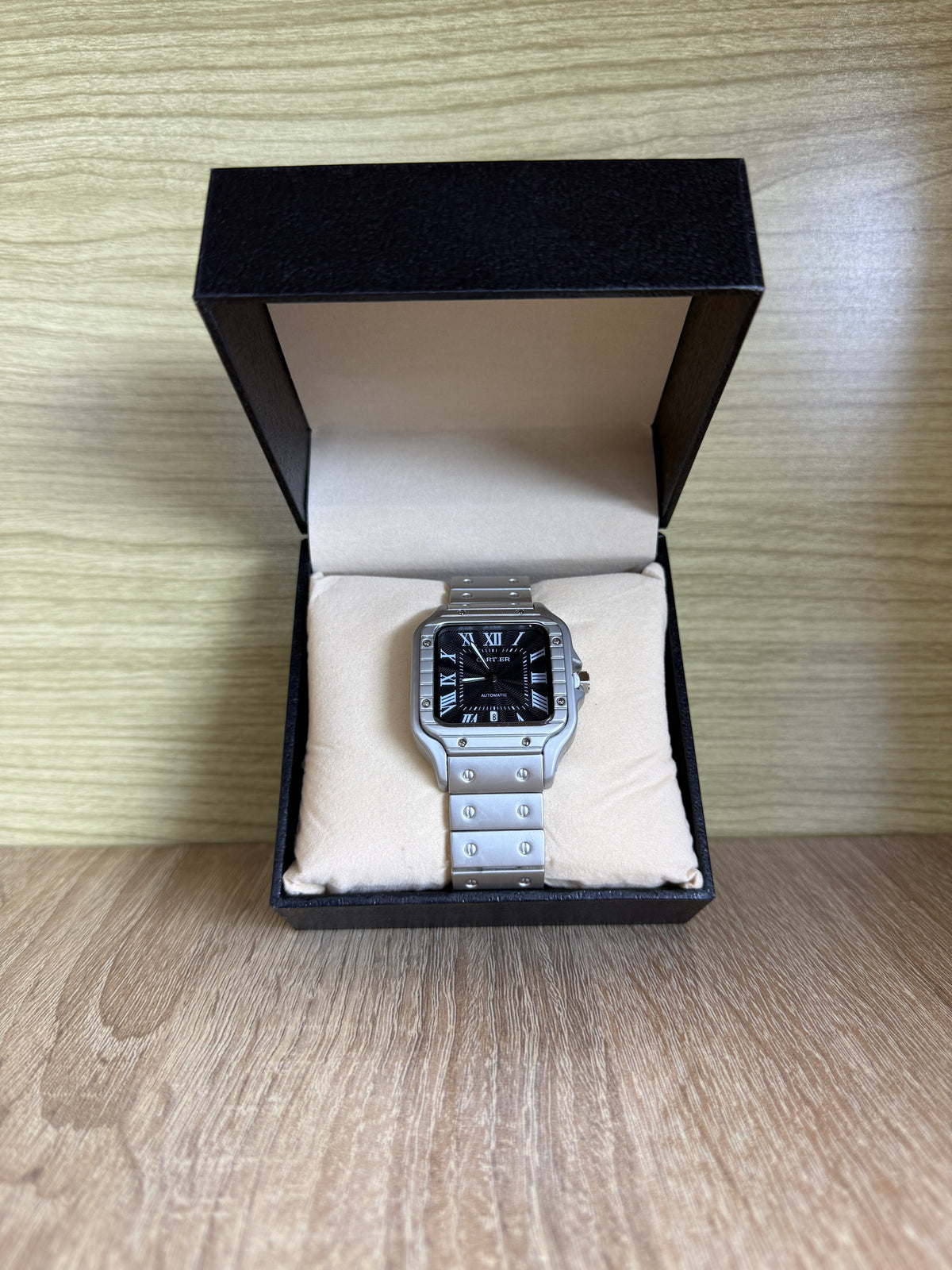 CARTIER SANTOS HOMMES BOITE SIMPLE