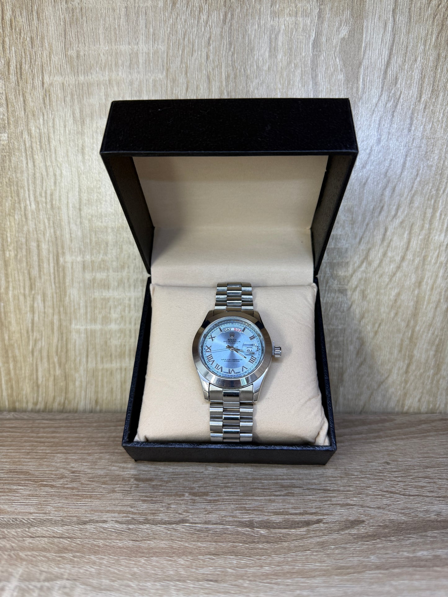 ROLEX HOMMES CHIFFRE ROMAIN BOITE SIMPLE