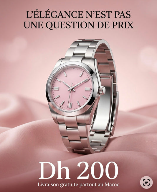 MONTRE FEMMES GRIS TB ROSE