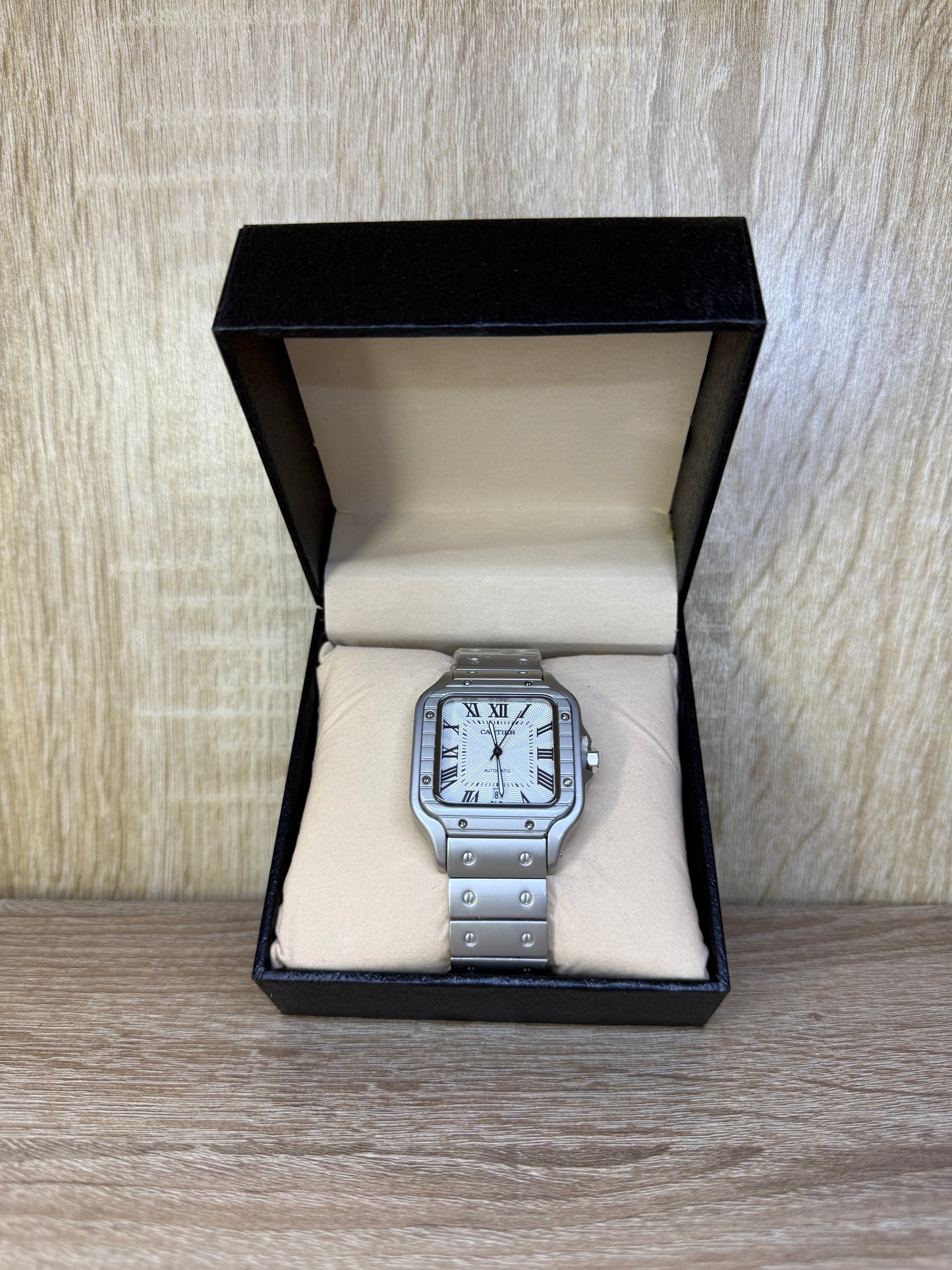 CARTIER SANTOS HOMMES BOITE SIMPLE