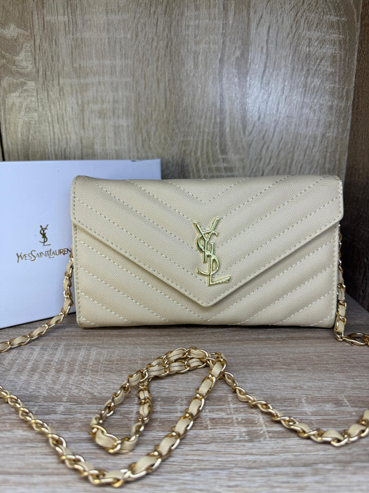POCHETTE YSL AVEC BANDOULIÈRE FEMMES