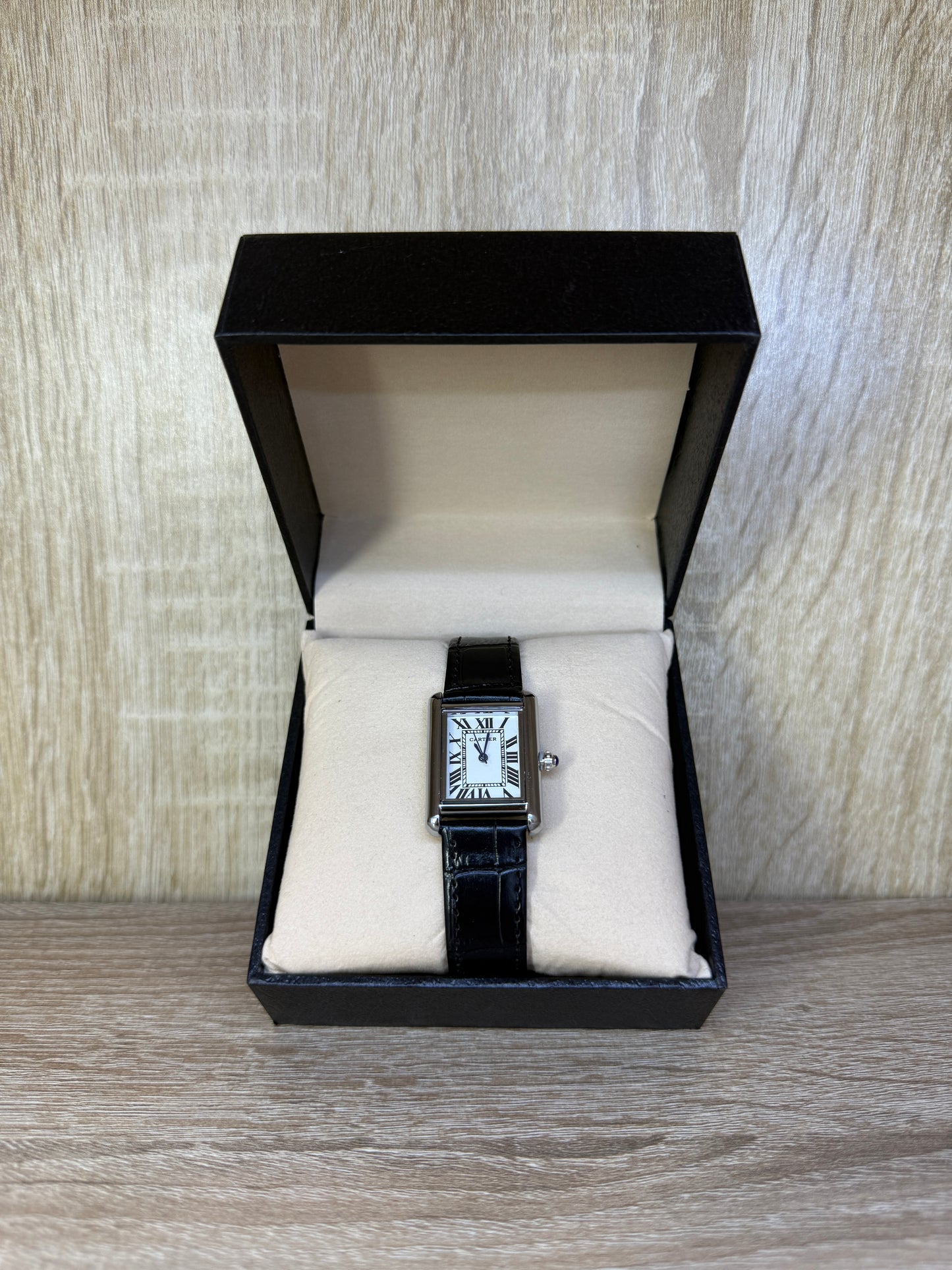 CARTIER TANK HOMMES BOITE SIMPLE
