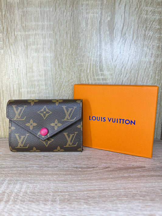 PORTE MONNAIE FEMMES LV ROSE FUSHIA