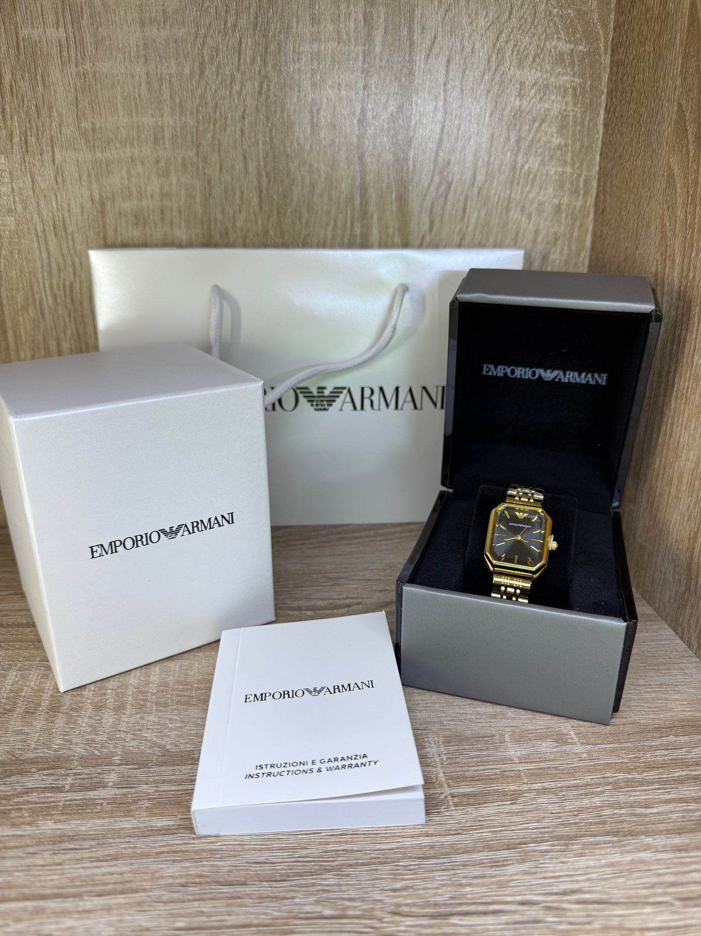 EMPORIO ARMANI FEMMES RECTANGULAIRE FULL PACK