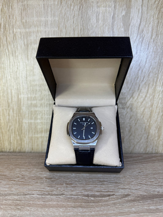 PATEK PHILIPPE CUIR NOIR BOITE SIMPLE