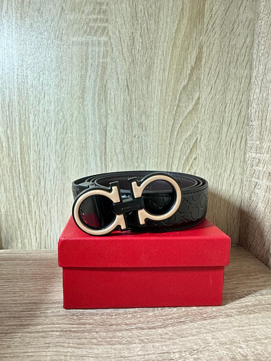 CEINTURE NOIRE FERRAGAMO