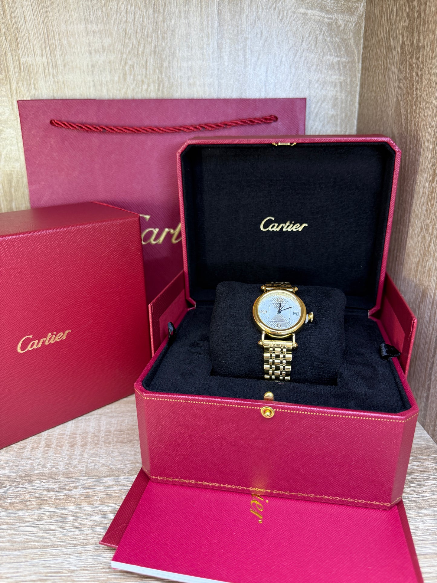 CARTIER FEMMES BALLON BLEU AVEC COFFRET
