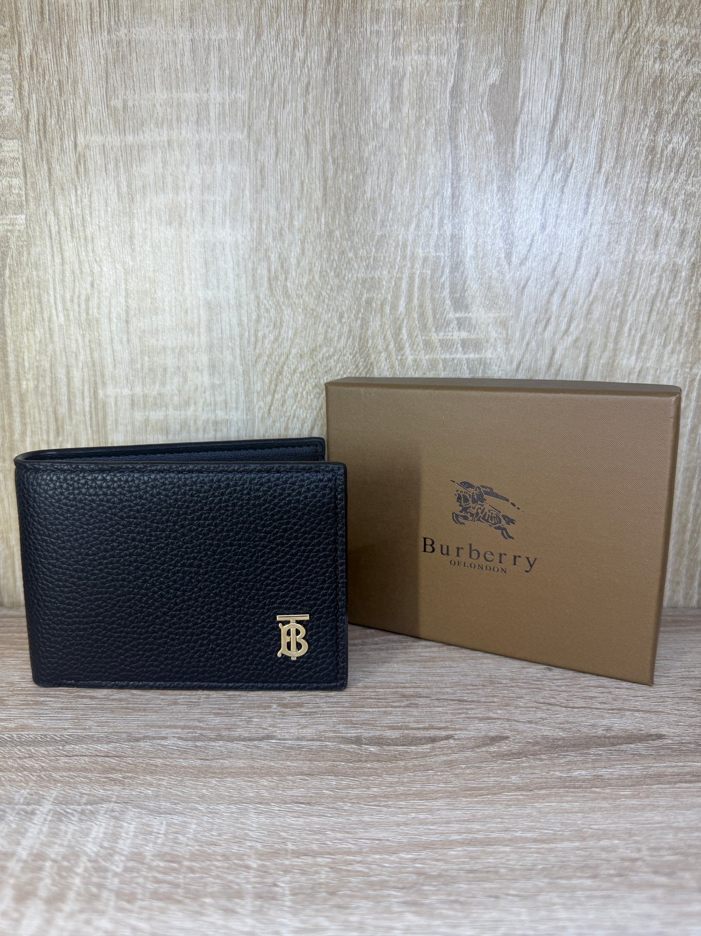PORTE MONNAIE BURBERRY HOMMES B GOLD
