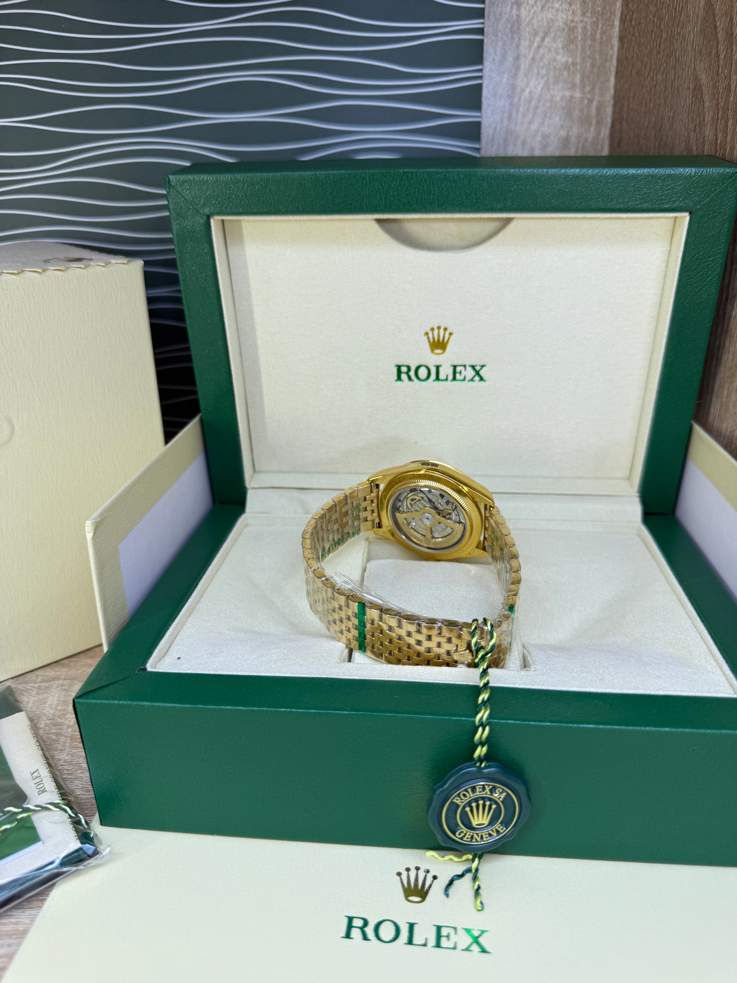 ROLEX MASTER QUALITÉ HOMMES 31 MOUVEMENT AUTOMATIQUE SUISS