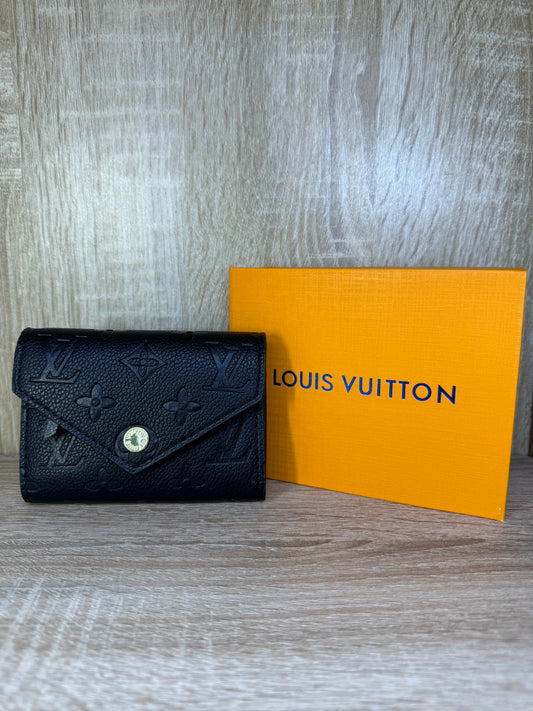 PORTE MONNAIE FEMMES LV V FULL BLACK
