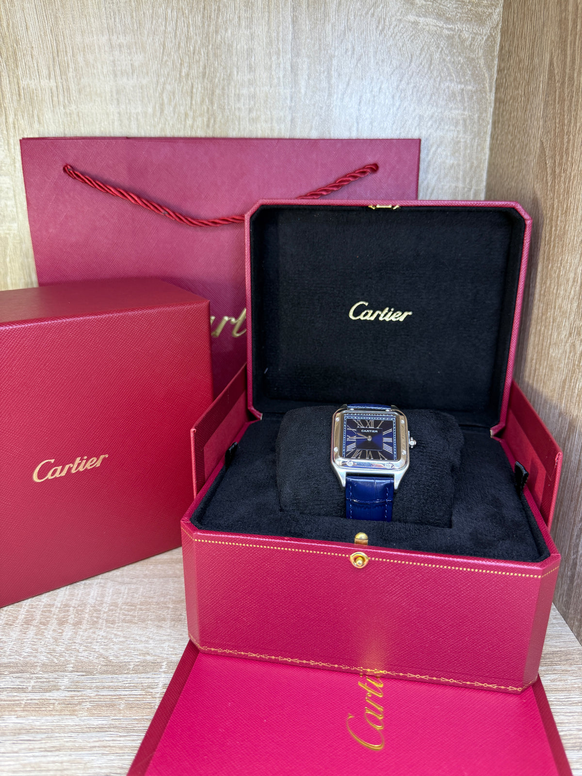 CARTIER CUIR 1 HOMMES AVEC COFFRET
