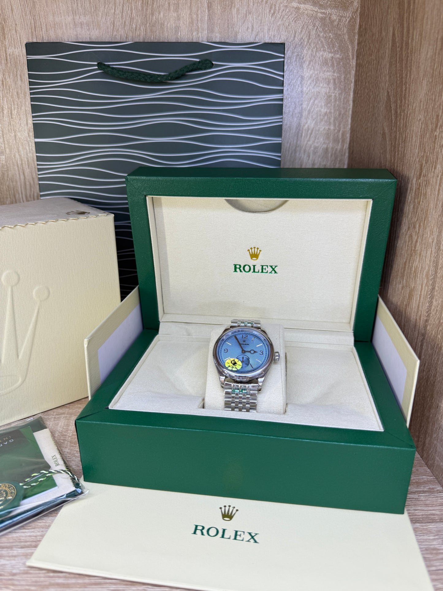 ROLEX MASTER QUALITÉ HOMMES 27 MOUVEMENT AUTOMATIQUE SUISS