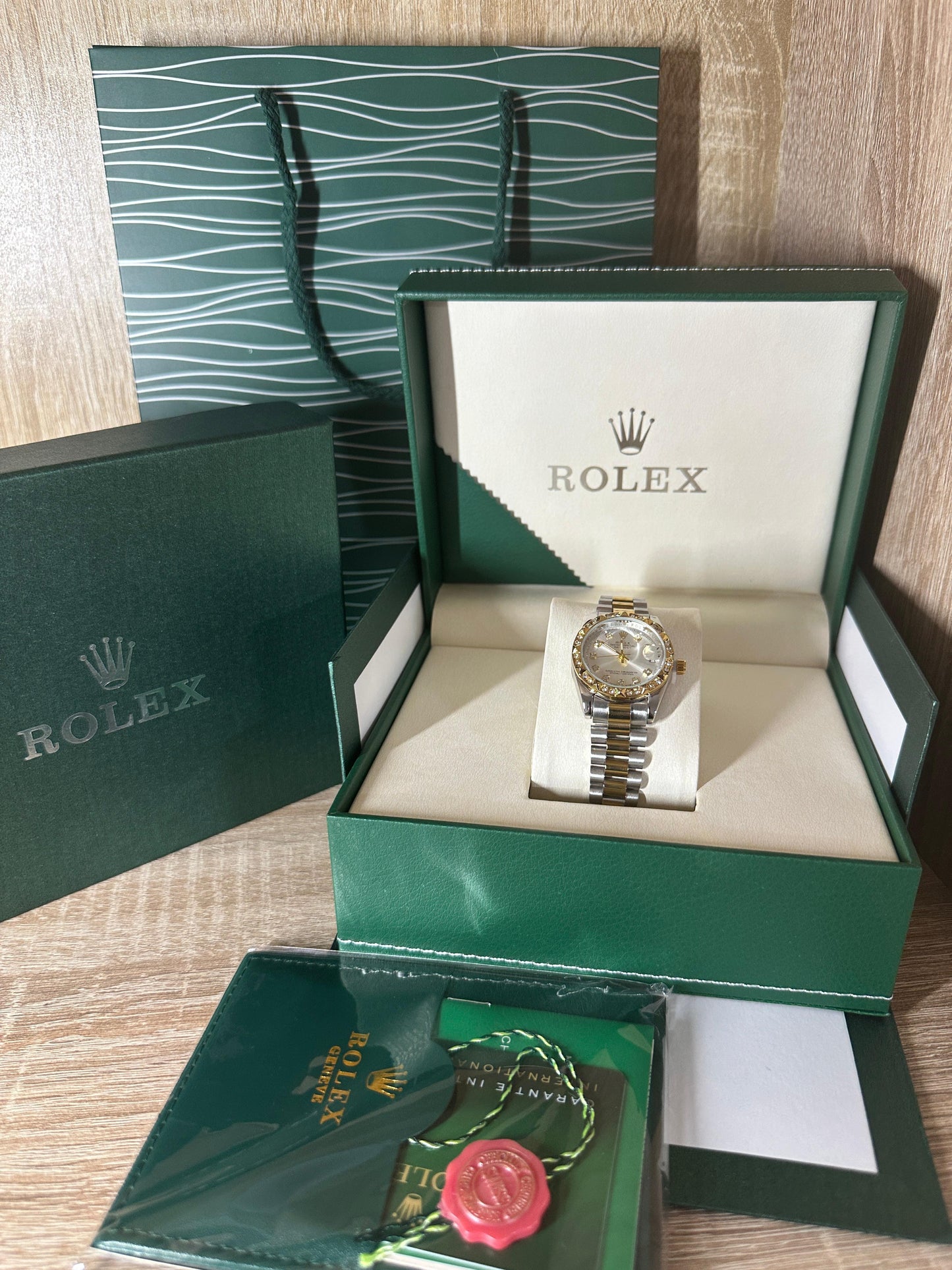 ROLEX FEMMES 15 COFFRET
