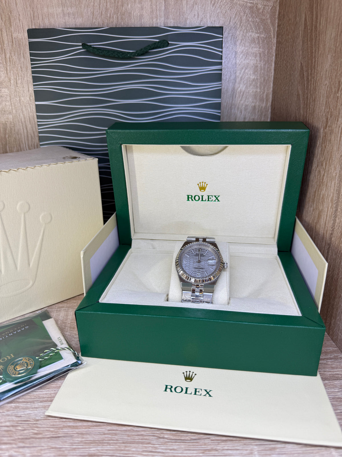 ROLEX MASTER QUALITÉ HOMMES 24 MOUVEMENT AUTOMATIQUE SUISS