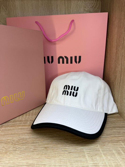 CASQUETTE MIUMIU 1 AVEC PACKAGING