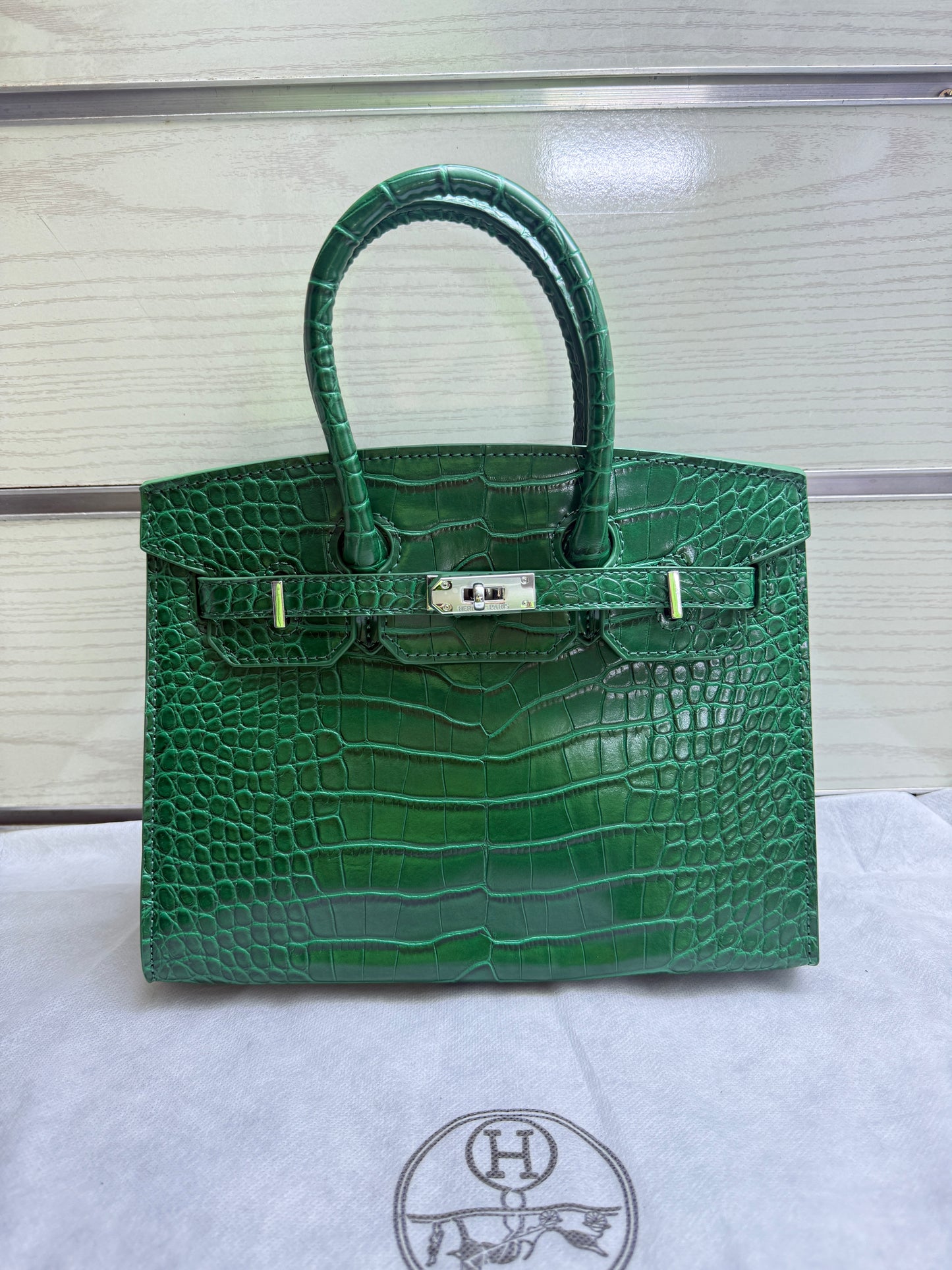 SAC HERMES FEMMES VERT 2027