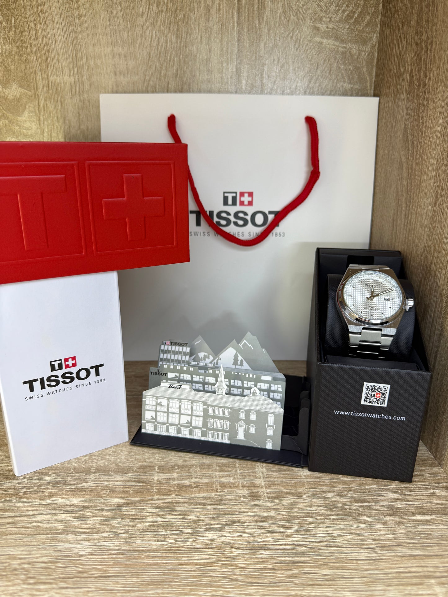 TISSOT ACIER COFFRET