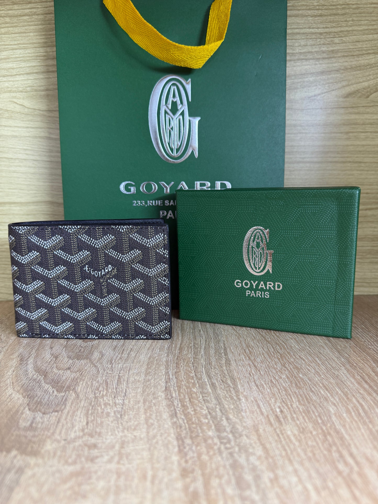 PORTE MONNAIE HOMMES GOYARD NOIR AVEC SACHET