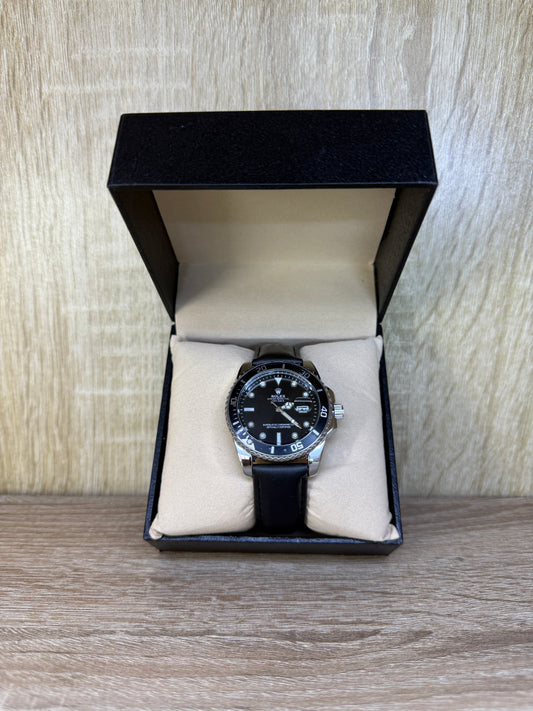 ROLEX HOMMES CUIR BOITE SIMPLE