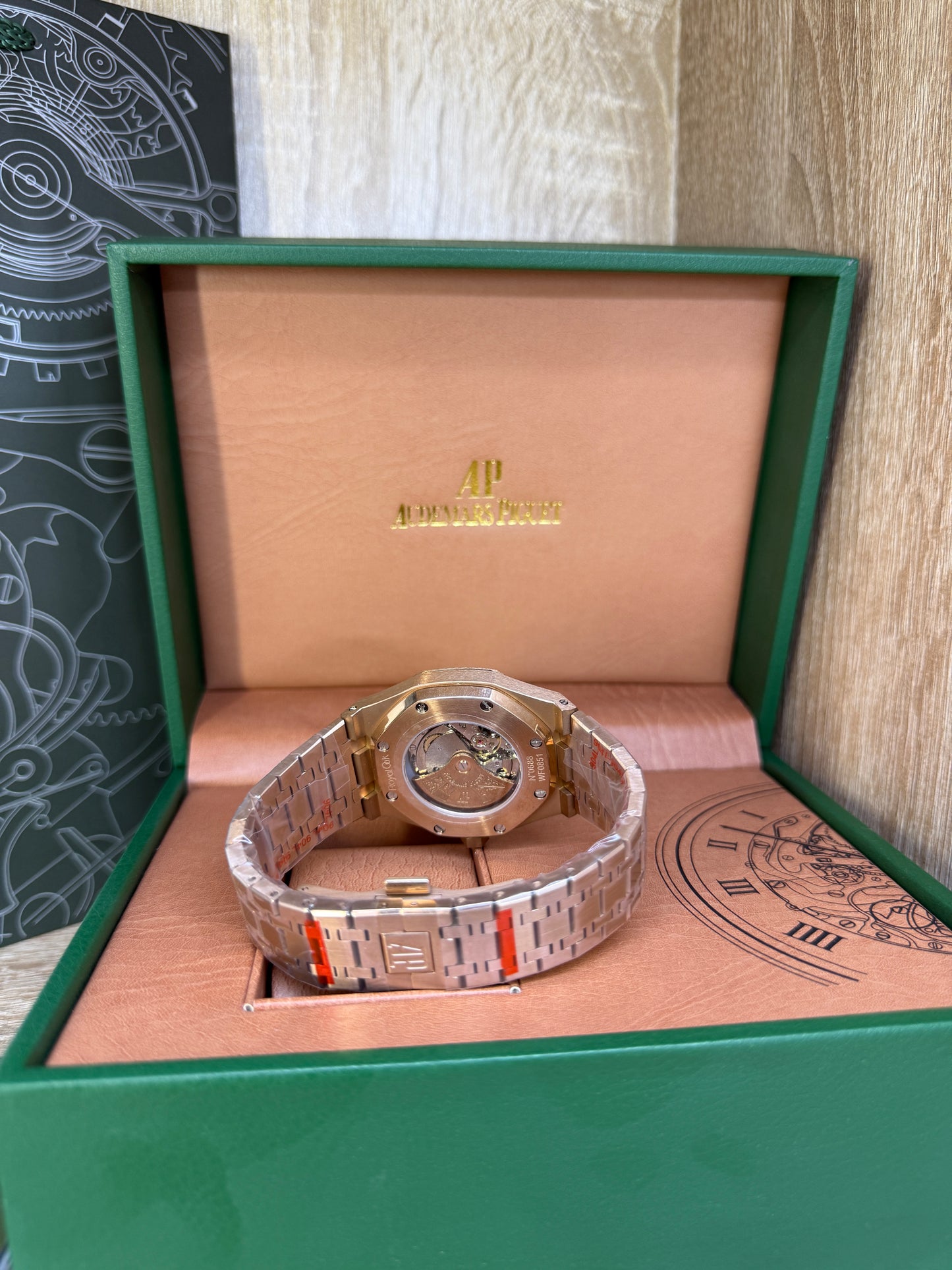 AP MASTER QUALITÉ ROSE GOLD PACKAGING