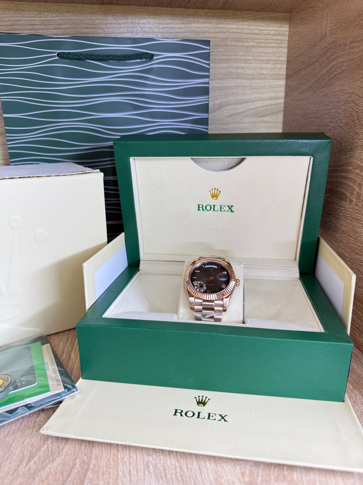 ROLEX MASTER QUALITÉ HOMMES 36 MOUVEMENT AUTOMATIQUE SUISS