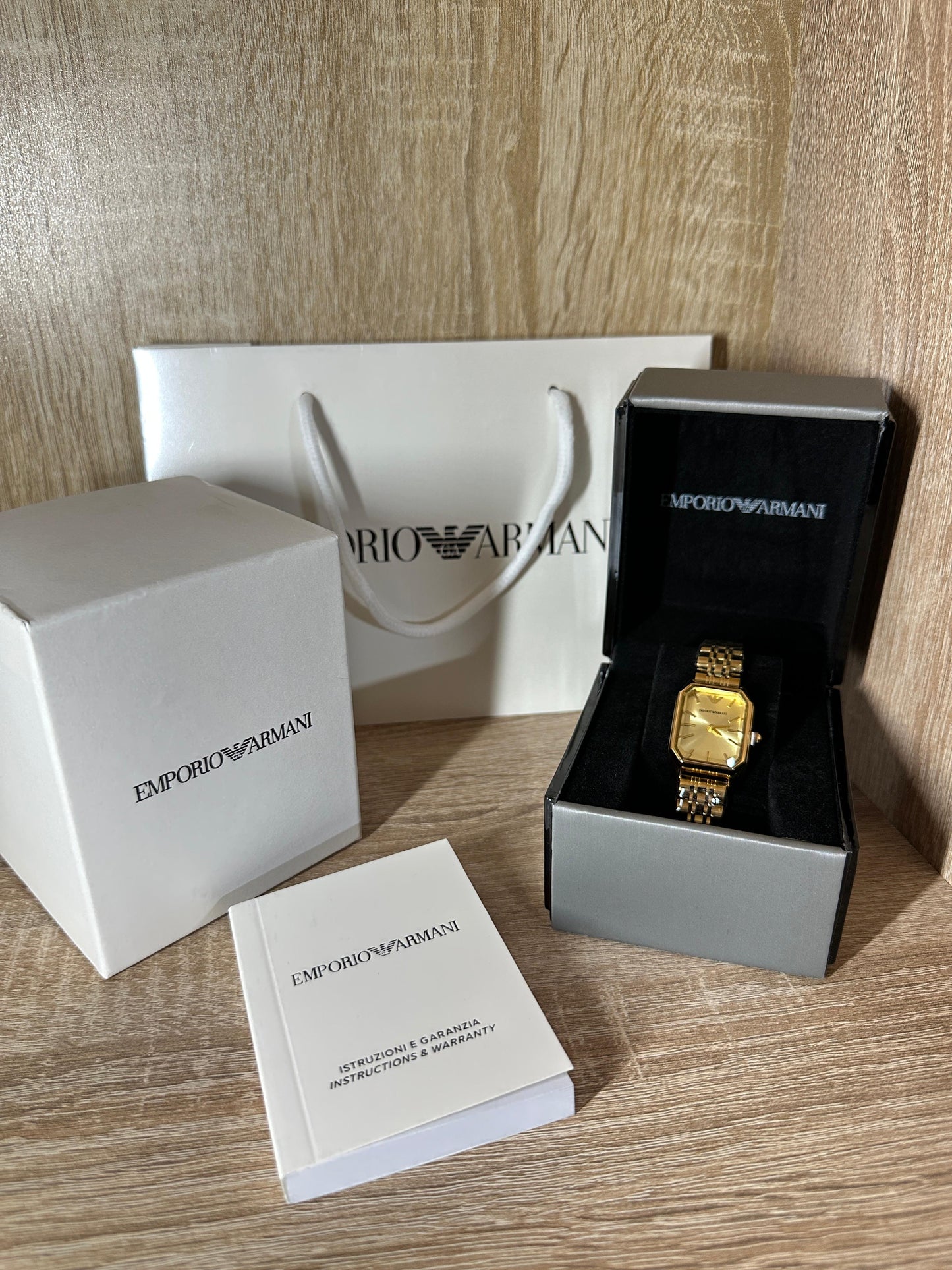 EMPORIO ARMANI FEMMES RECTANGULAIRE FULL PACK