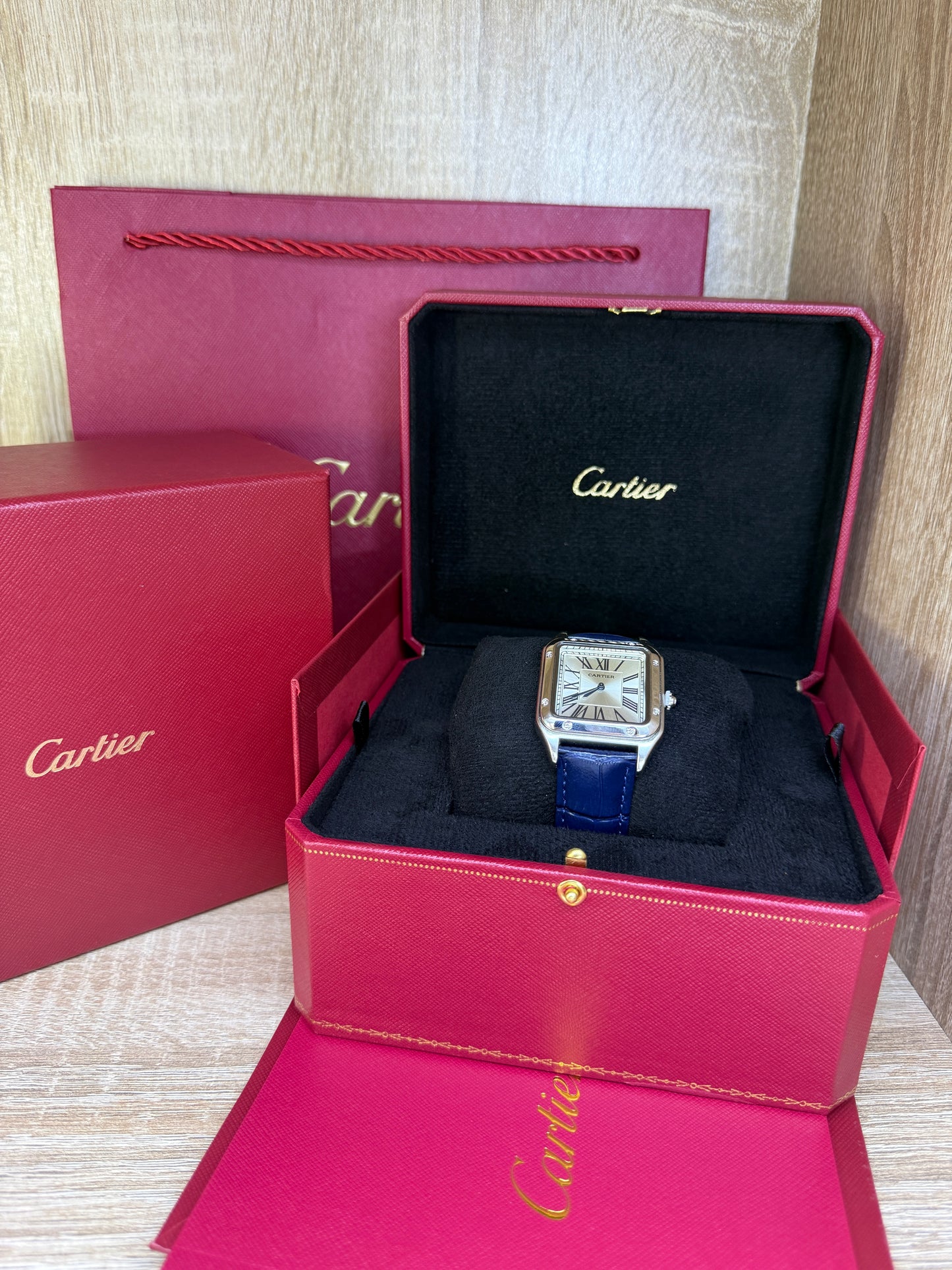 CARTIER CUIR 1 HOMMES AVEC COFFRET