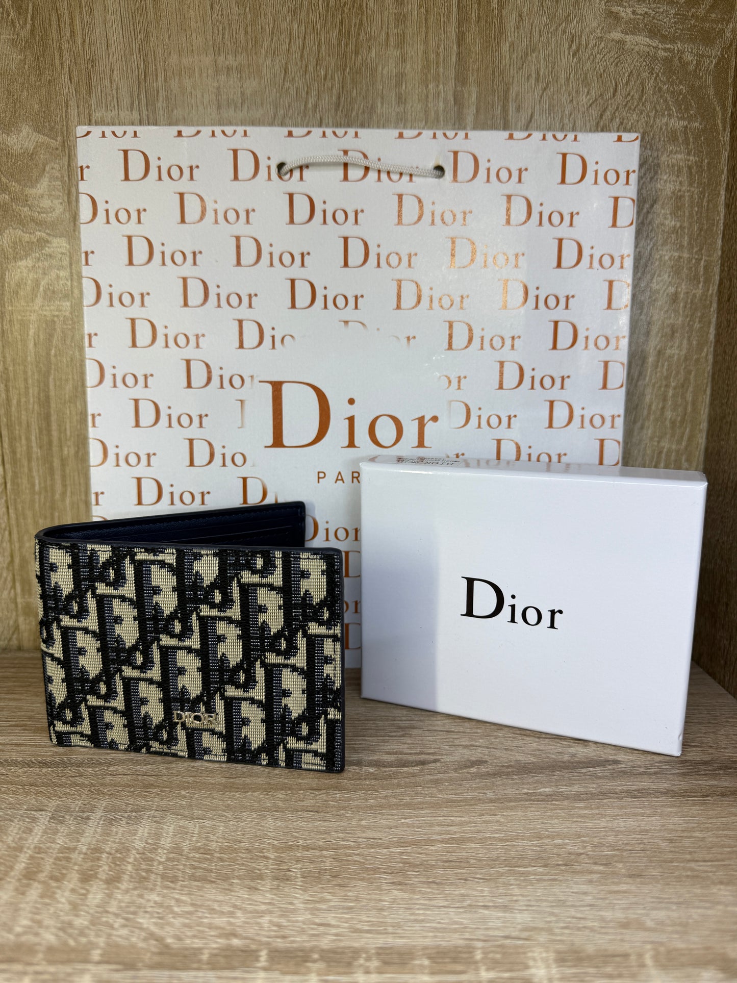 PORTE MONNAIE DIOR HOMMES 5 AVEC SACHET