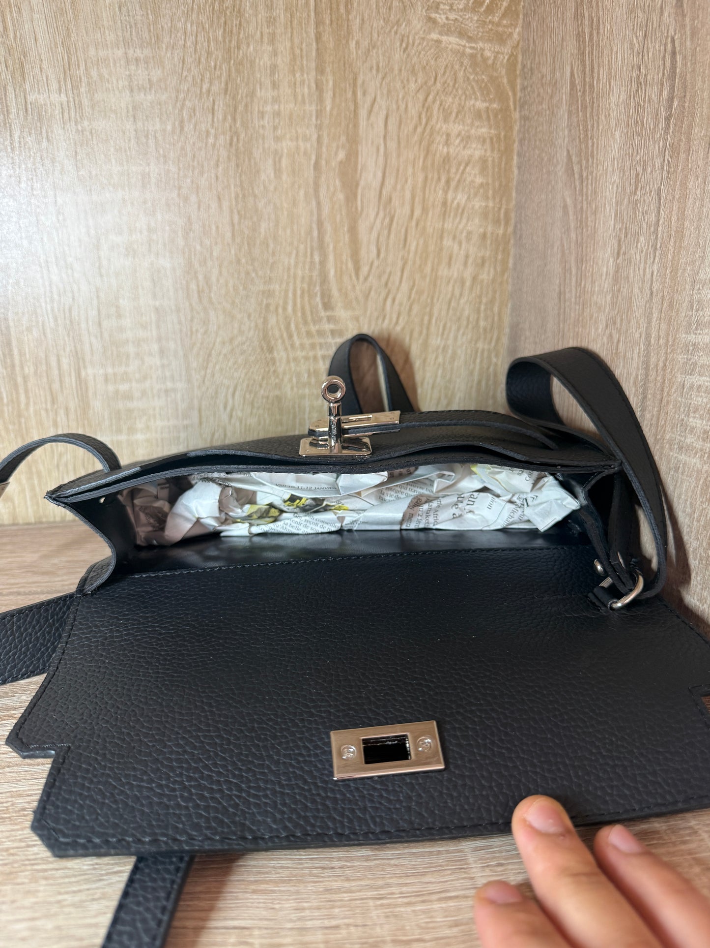 SAC HERMES HOMMES NOIR