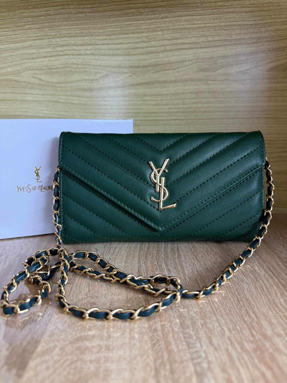 POCHETTE YSL AVEC BANDOULIÈRE FEMMES