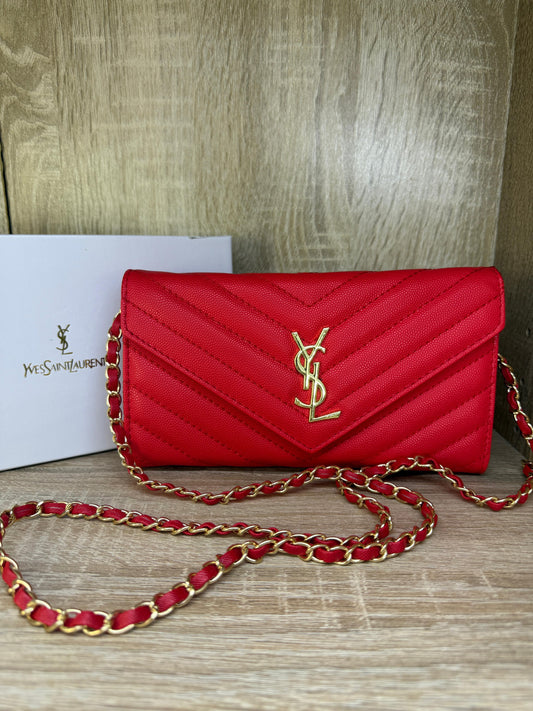 SAC YSL POCHETTE AVEC BANDOULIÈRE