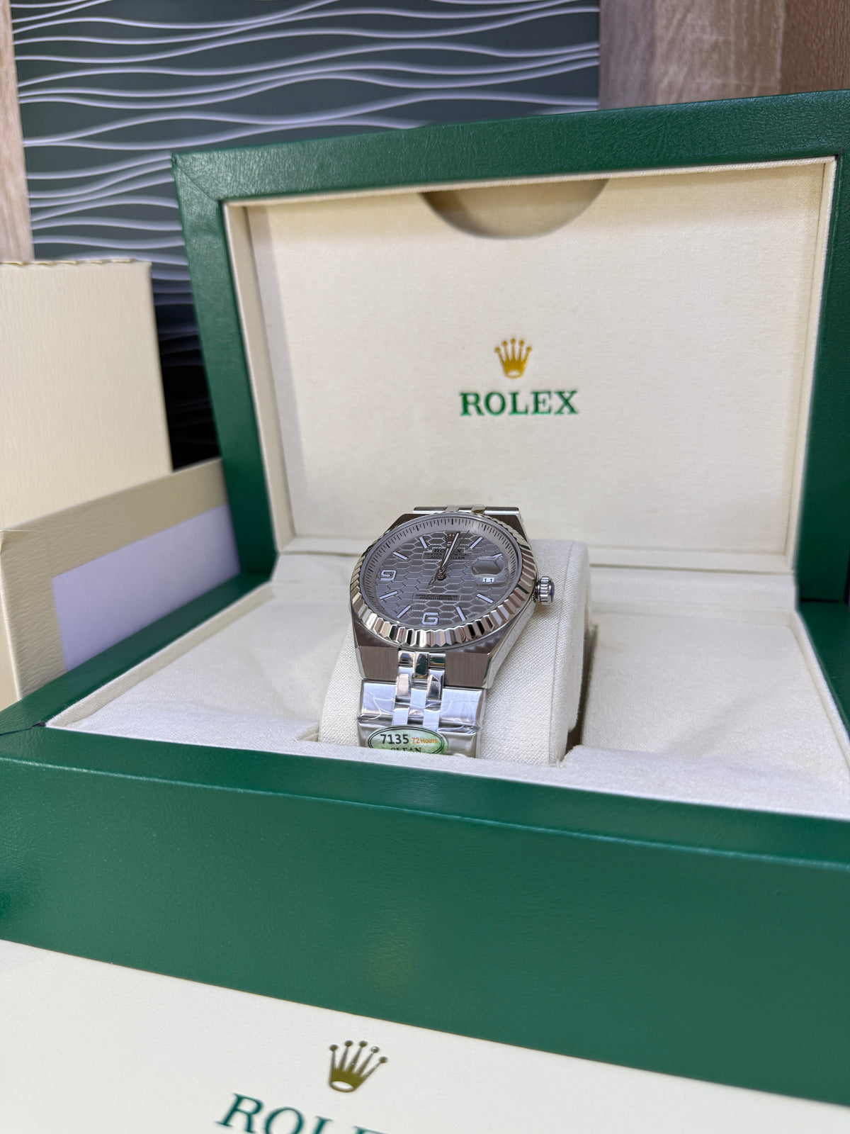 ROLEX MASTER QUALITÉ HOMMES 24 MOUVEMENT AUTOMATIQUE SUISS