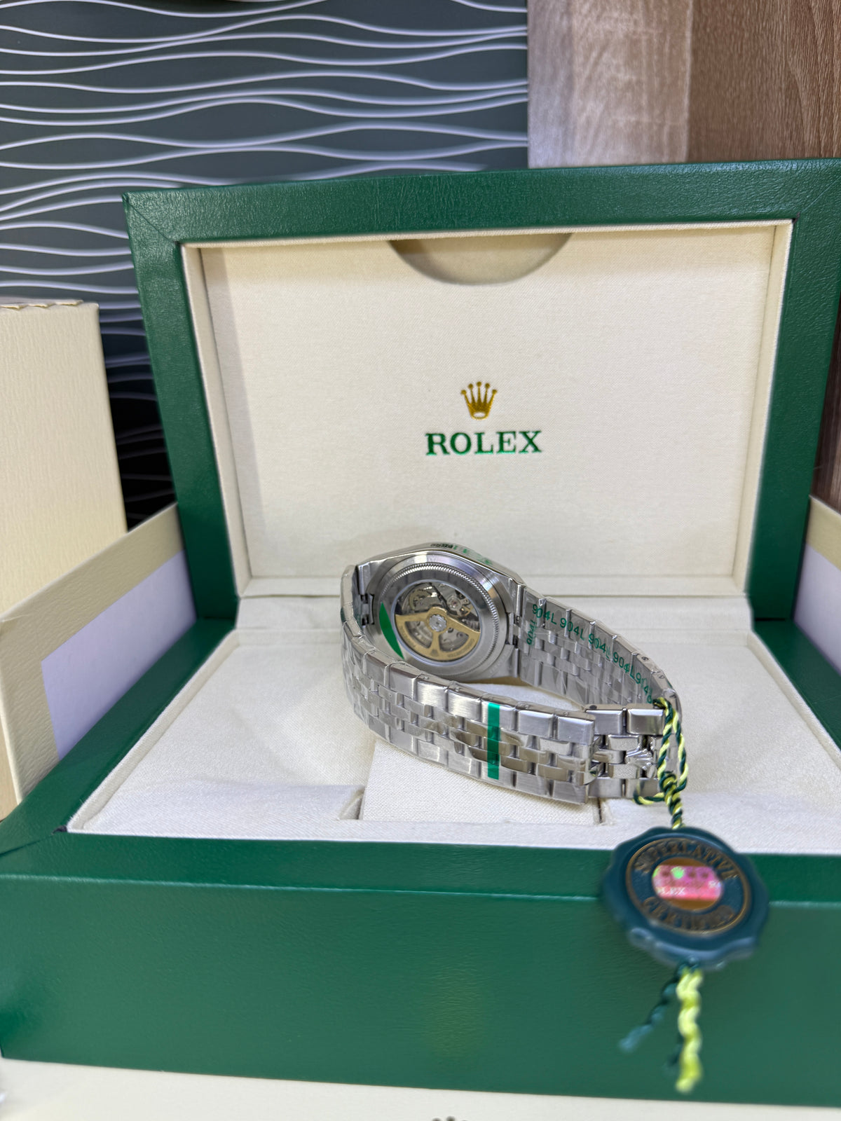 ROLEX MASTER QUALITÉ HOMMES 24 MOUVEMENT AUTOMATIQUE SUISS