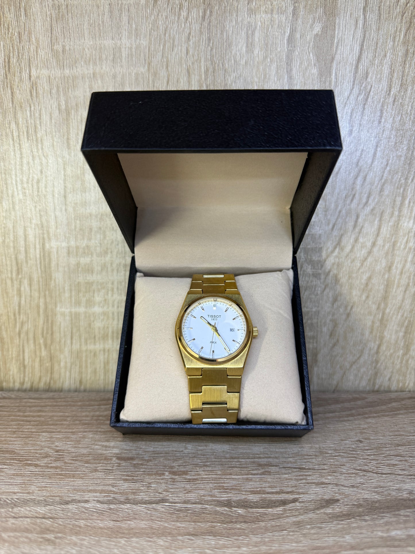 TISSOT HOMMES CEINTURE GOLD BOITE SIMPLE