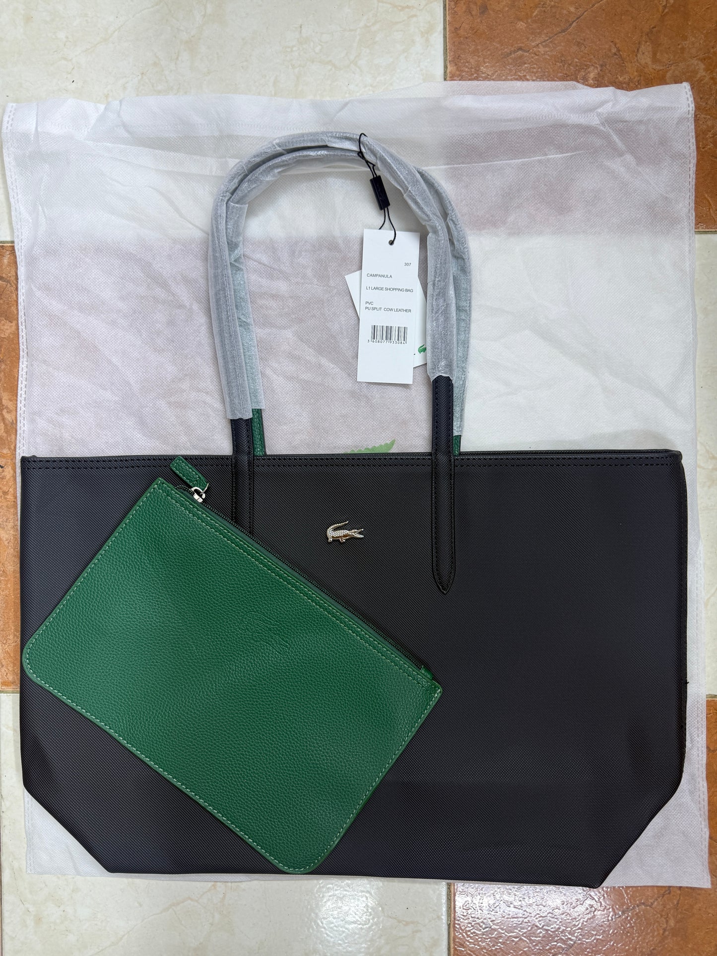 SAC LACOSTE DOUBLE FACE