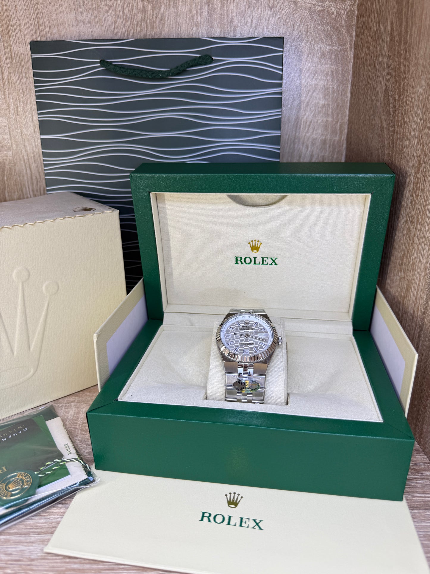 ROLEX MASTER QUALITÉ HOMMES 30 MOUVEMENT AUTOMATIQUE SUISS