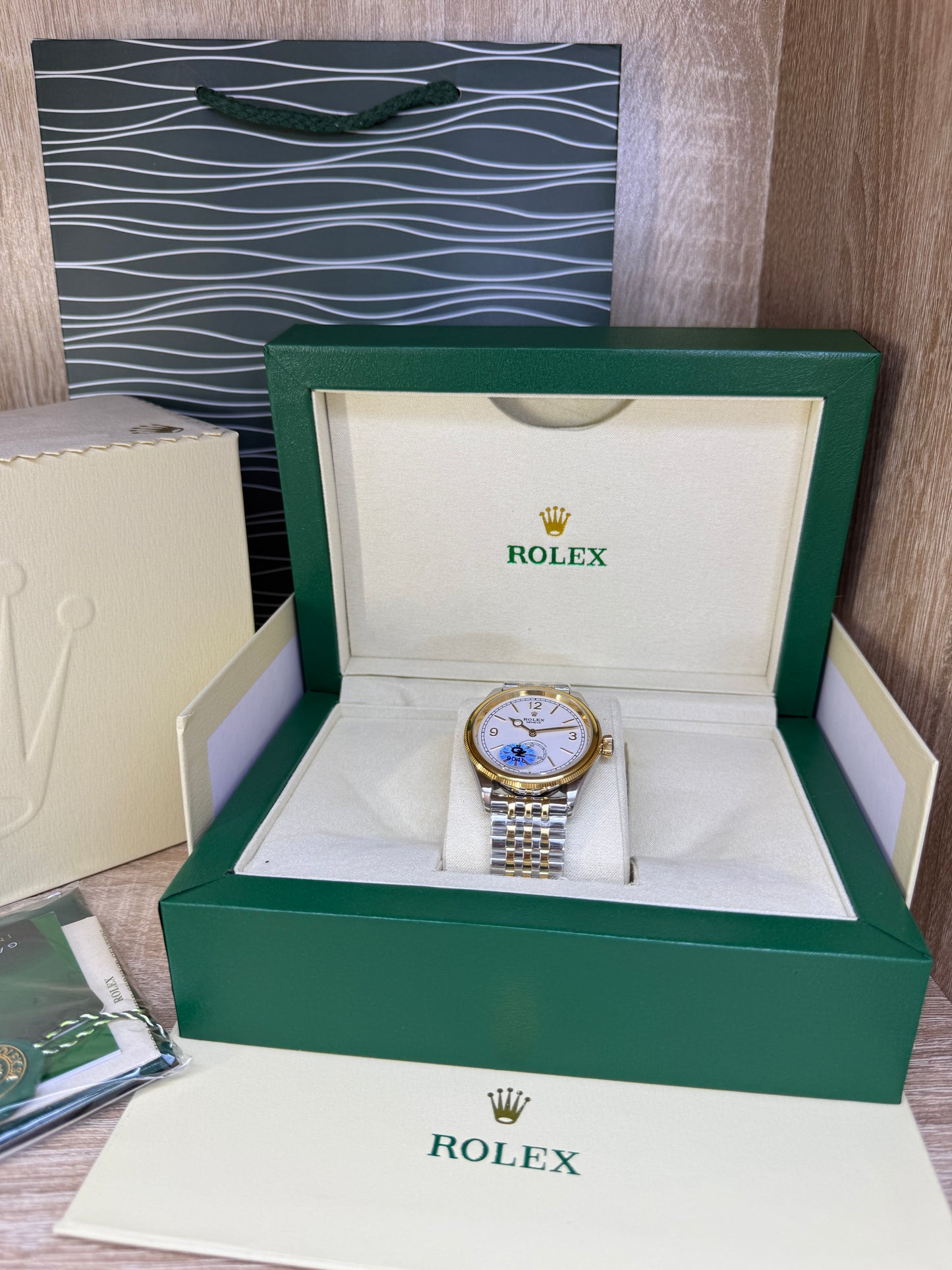 ROLEX MASTER QUALITÉ HOMMES 29 MOUVEMENT AUTOMATIQUE SUISS