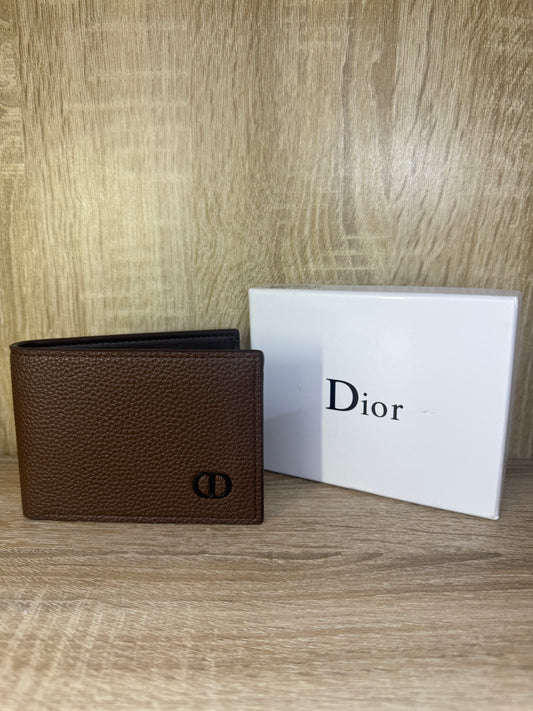 PORTE MONNAIE DIOR HOMMES CD MARRON