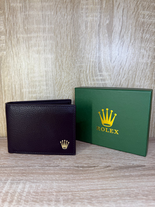 PORTE MONNAIE ROLEX HOMMES FULL BLACK