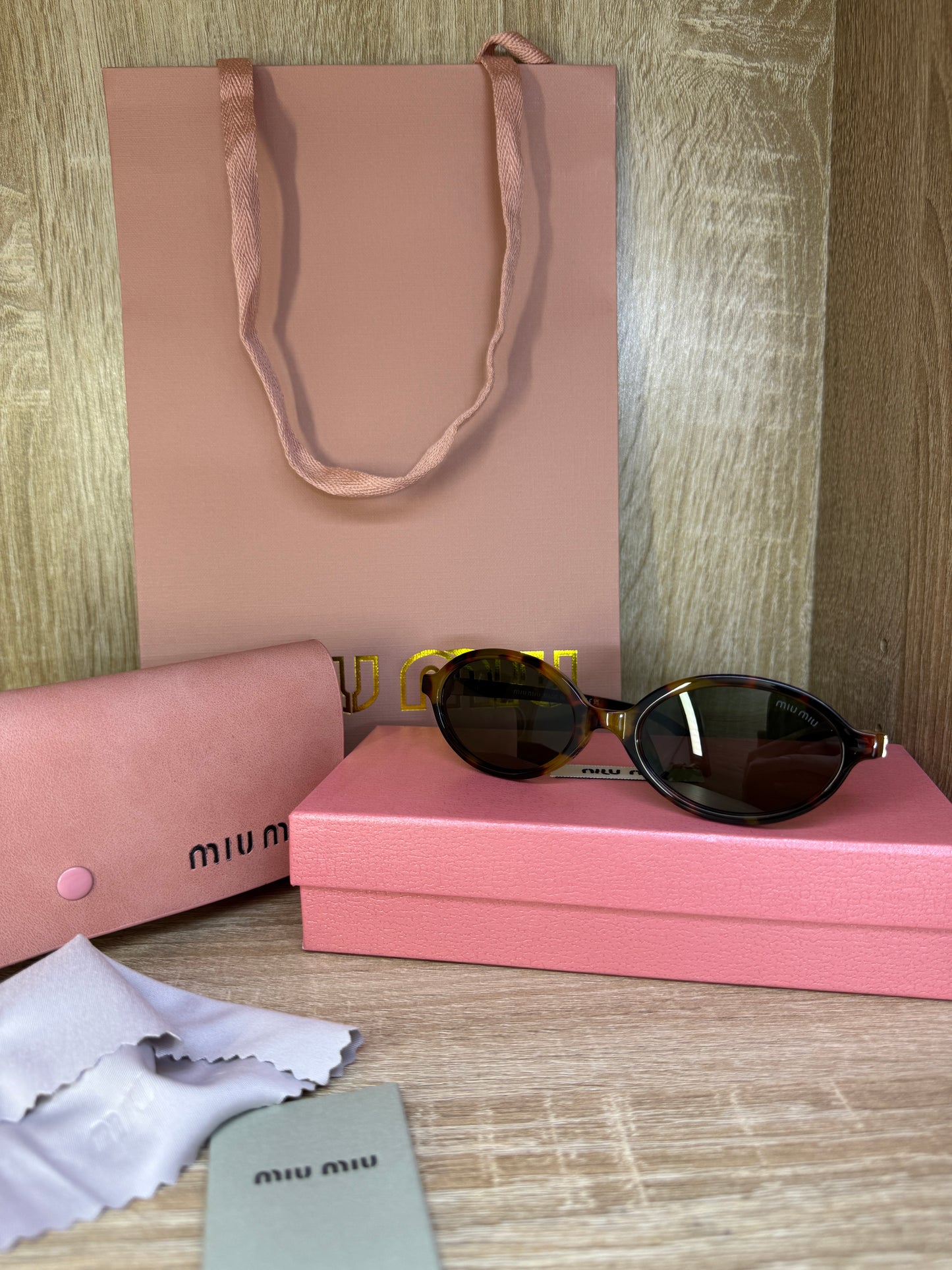 LUNETTES MIUMIU FEMMES 3 AVEC PACKAGING
