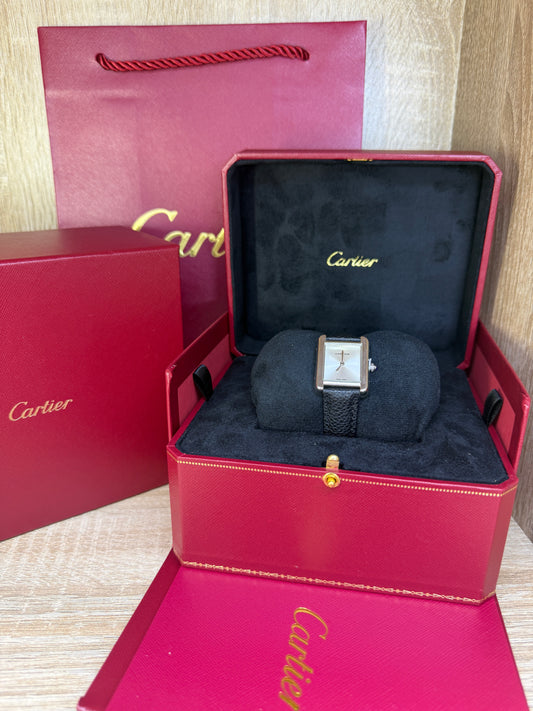 CARTIER TANK MUST FEMMES AVEC COFFRET
