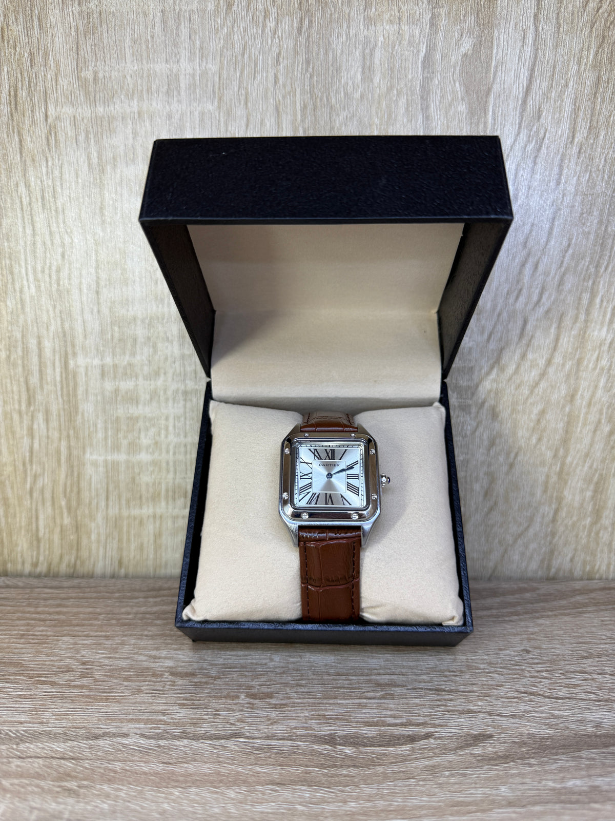 CARTIER CUIR 1 HOMMES BOITE SIMPLE