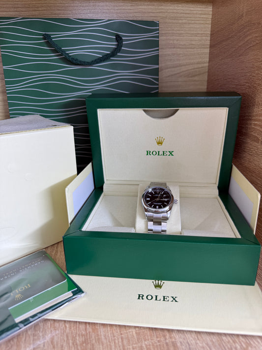 ROLEX 36MM HOMMES AVEC COFFRET