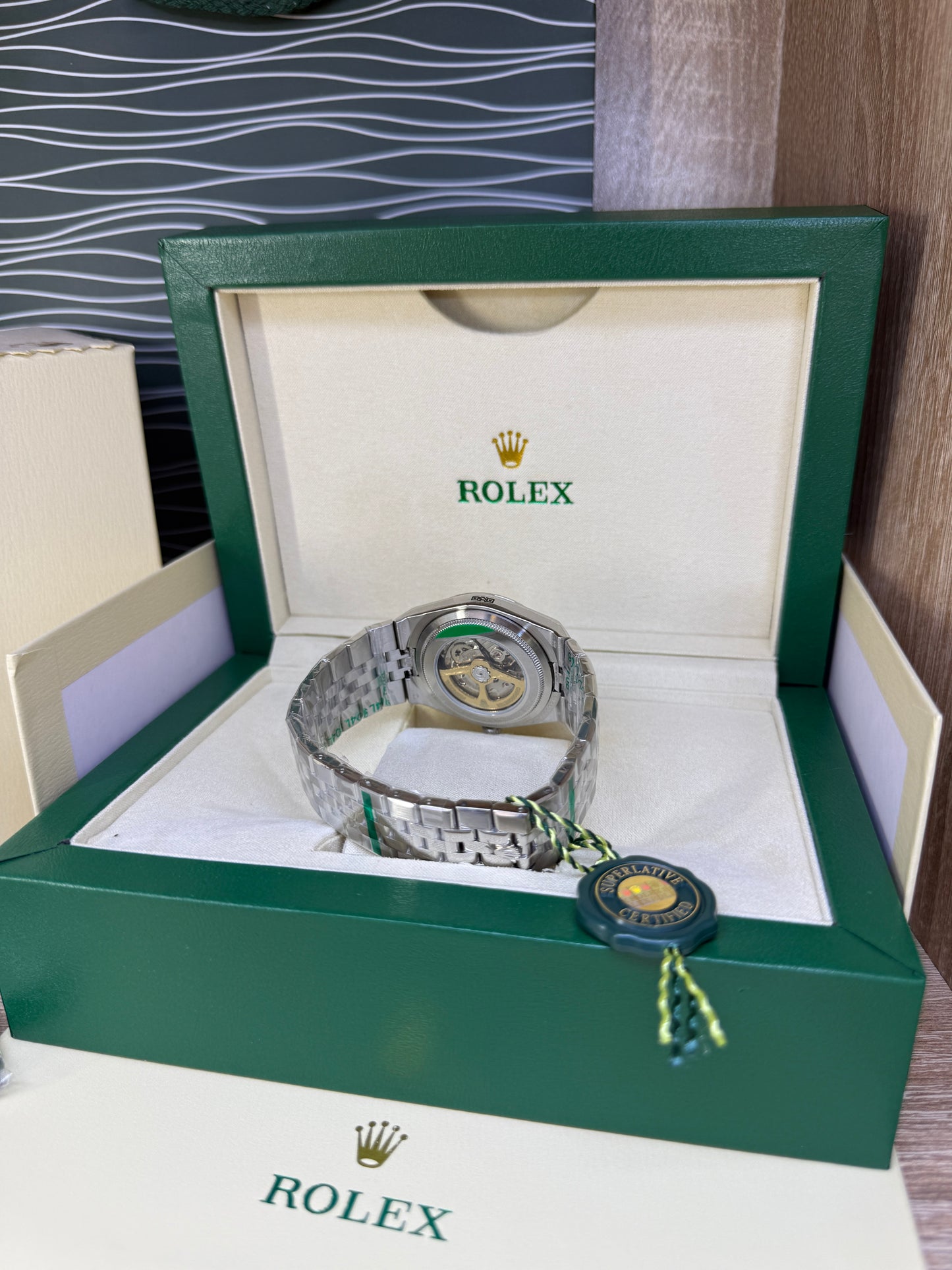 ROLEX MASTER QUALITÉ HOMMES 30 MOUVEMENT AUTOMATIQUE SUISS