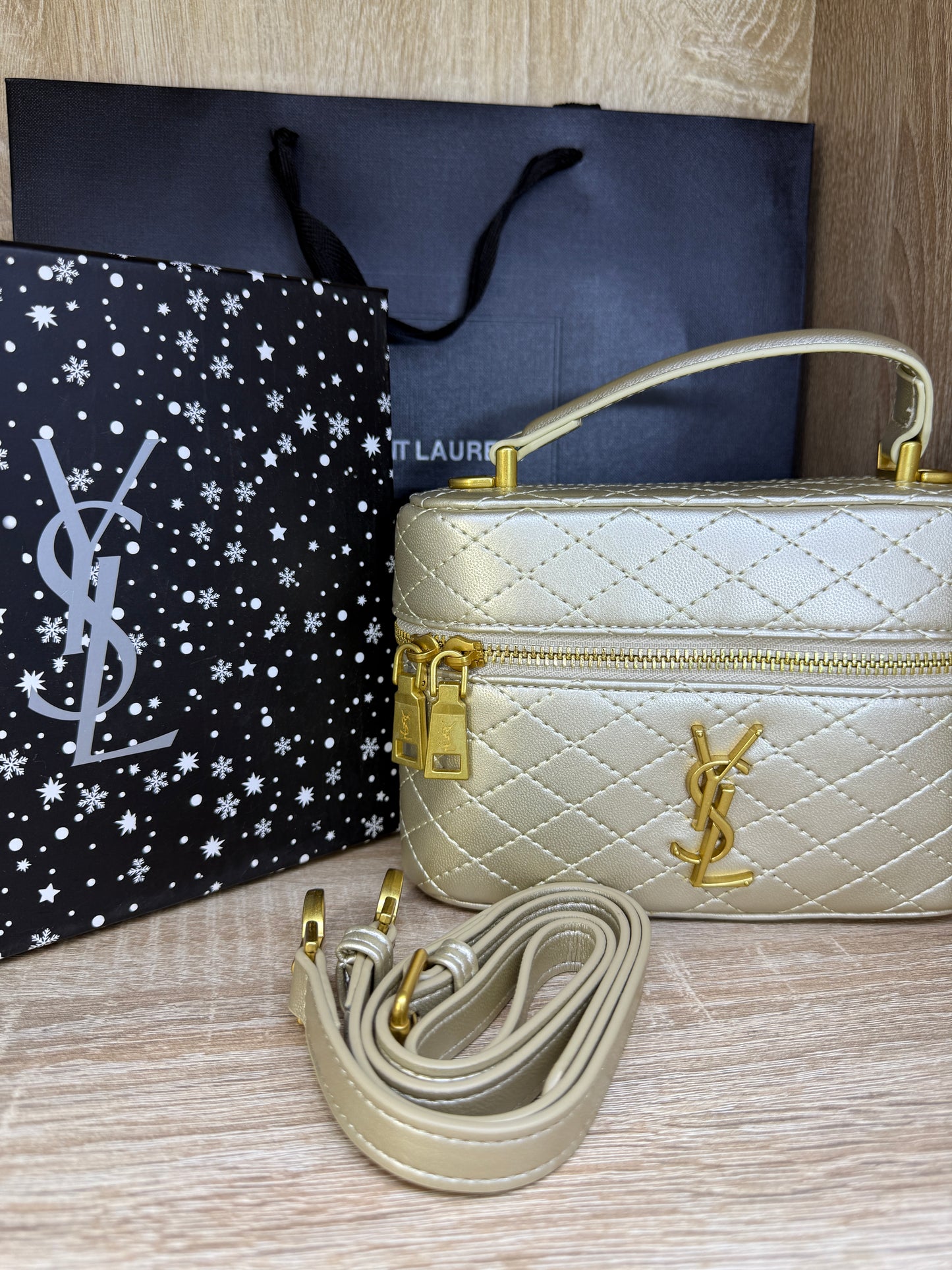 SAC YSL GOLD MASTER QUALITE