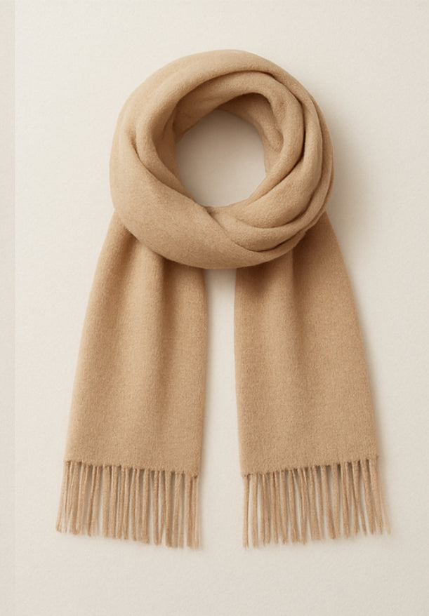 MIKASA SCARF BEIGE
