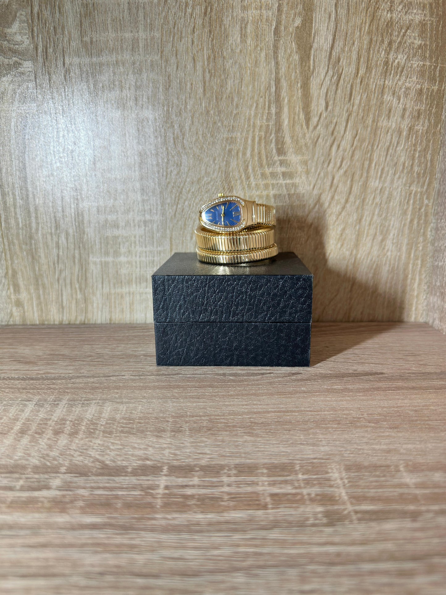 BVLGARI SERPENTI DOUBLE BRACELET DIAMONDS BOITE SIMPLE