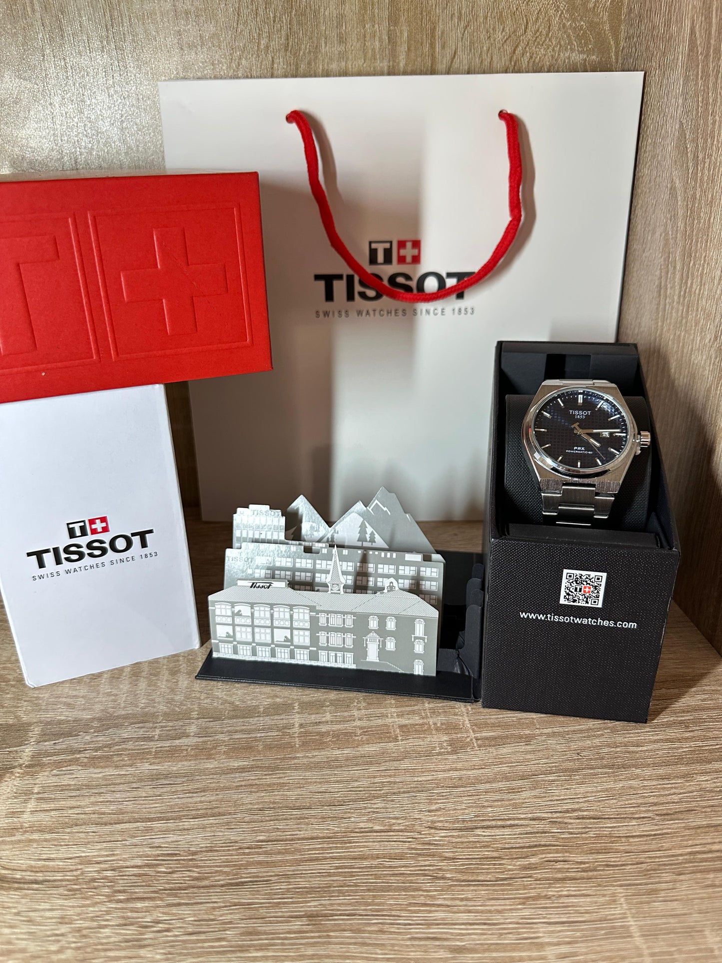 TISSOT ACIER COFFRET