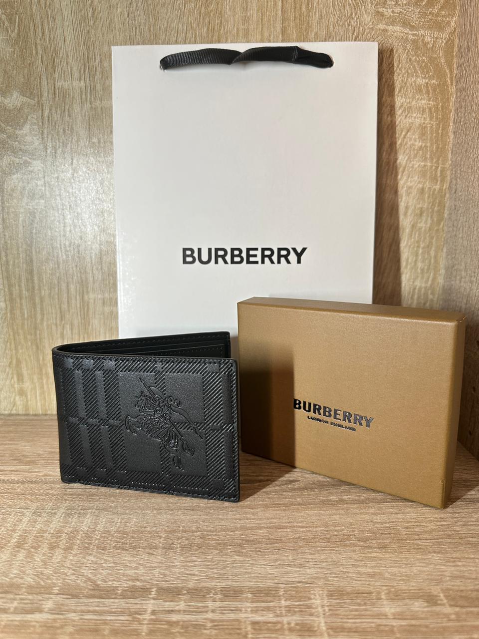 PORTE MONNAIE BURBERRY HOMMES FULL BLACK